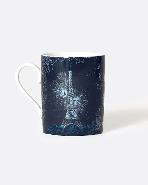 Taza porcelana Día y Noche 30 cl - Collection torre Eiffel Bernardaud