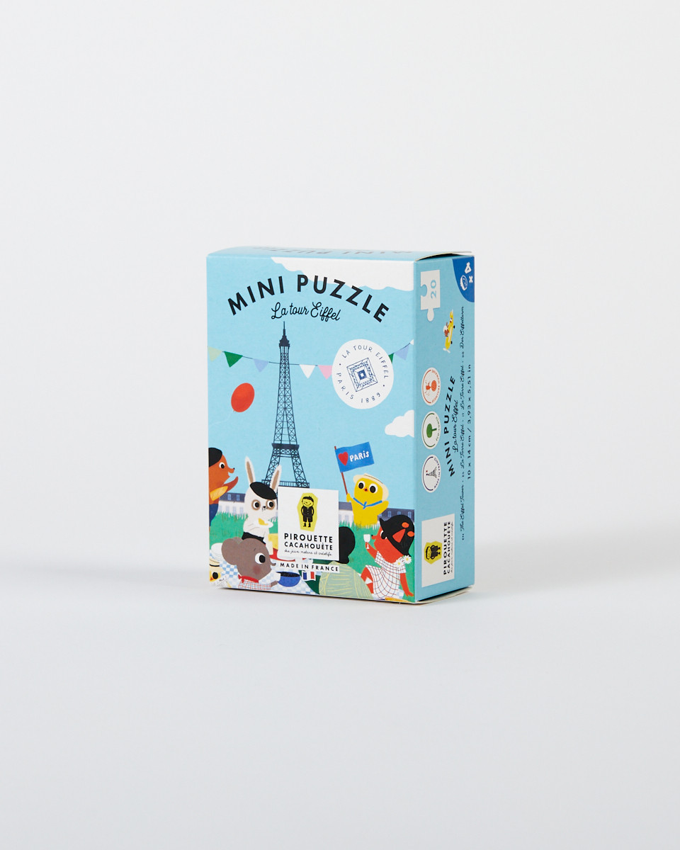 Eiffel Tower Mini Puzzle: jigsaw puzzle for kids