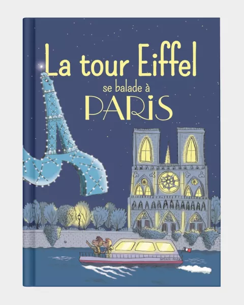 Libro Infantil La tour Eiffel se balade à Paris (Lune Bleue) - Torre Eiffel