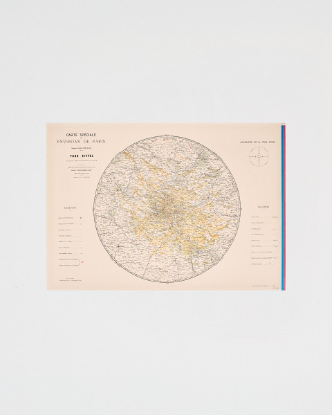 Environs de Paris Poster - Official Eiffel Tower Shop