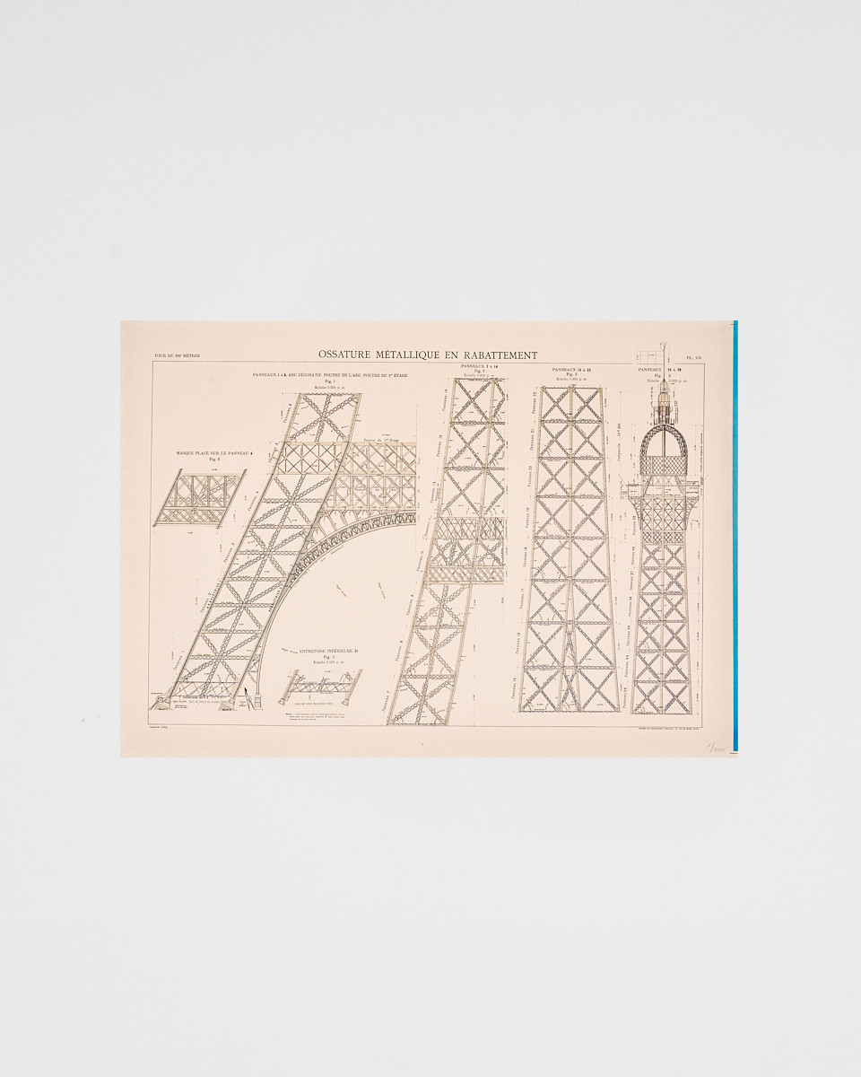 Póster Ossature - Tienda Oficial Torre Eiffel