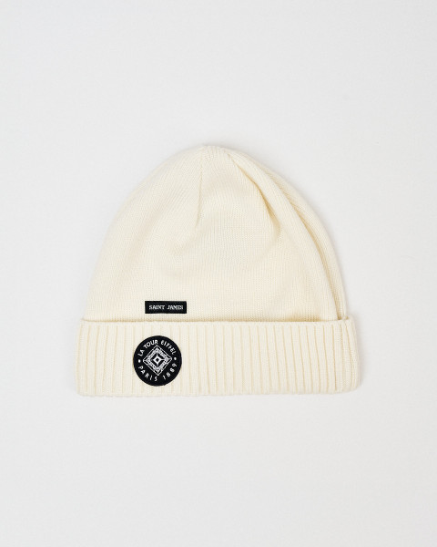 Adult White Beanie Saint James - Eiffel Tower Shop