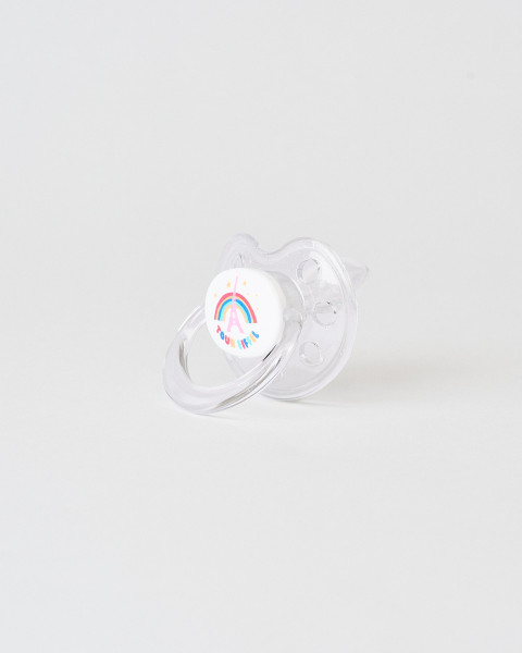 Rainbow Child Pacifier Le Biberon Français - Eiffel Tower Shop