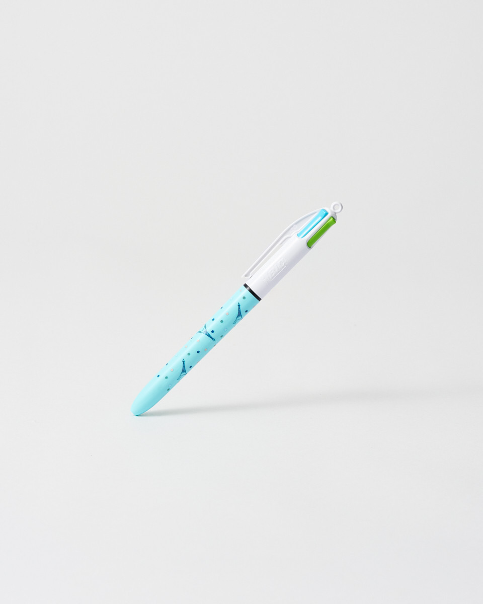 Stylo BIC pastel Bleu - Boutique Officielle de la tour Eiffel