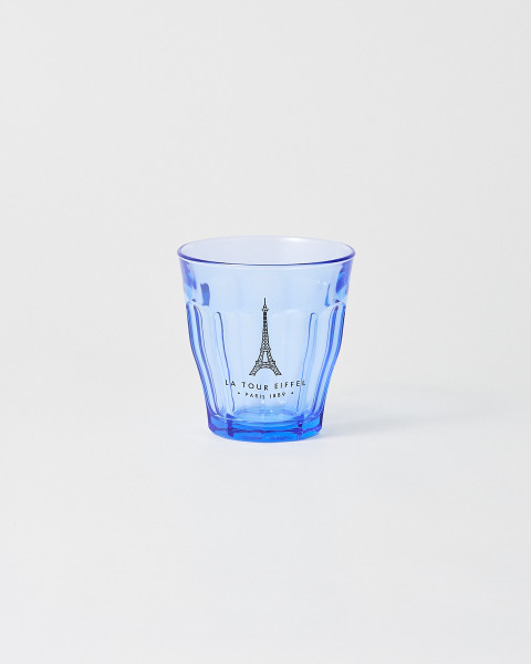 25cl Blue Glass - Official Eiffel Tower Shop
