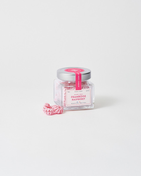 Tarro de caramelos de frambuesa 130g - Tienda Torre Eiffel