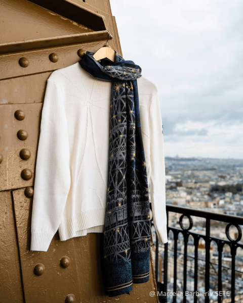 Suéter de lana blanco - Tienda Oficial de la Torre Eiffel