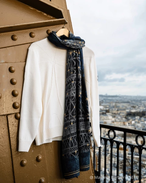 Suéter de lana blanco - Tienda Oficial de la Torre Eiffel