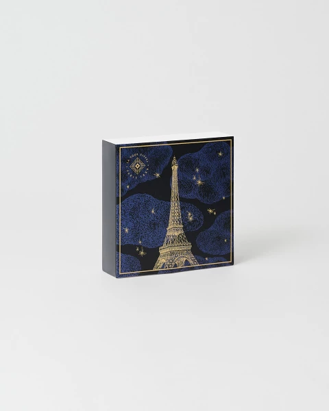 Caja de Cerillas Azul Noche – Colección Día y Noche