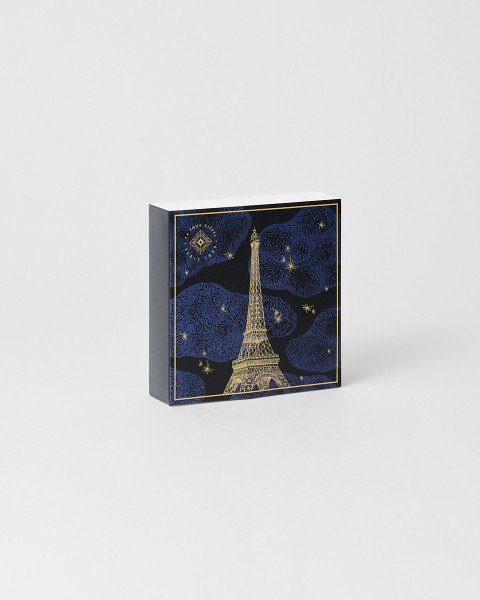 Night Blue Matchbox – Day & Night Collection - Eiffel Tower Shop