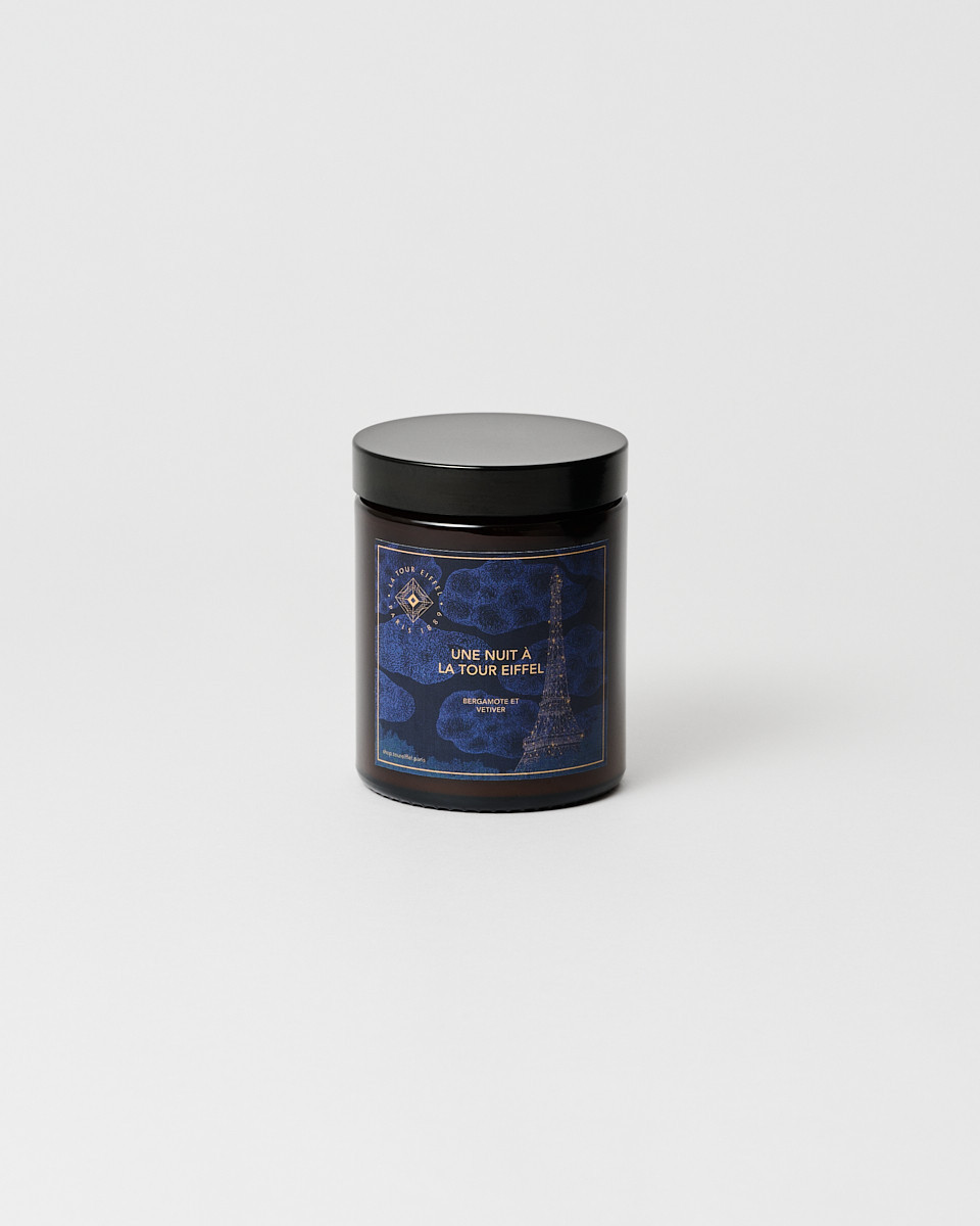 Bougie Nuit 140g Bergamote, Vetiver Marron et Bleu