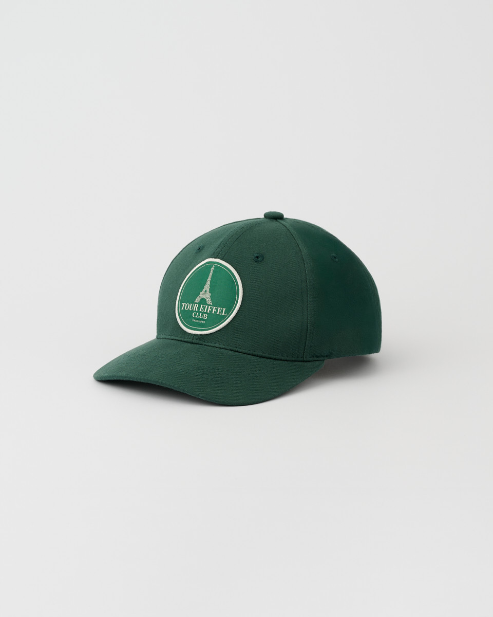 Casquette Coton Vert - Boutique Officielle tour Eiffel