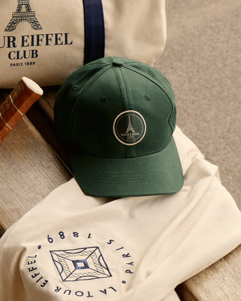 Gorra de algodón verde – Tienda Oficial de la Torre Eiffel